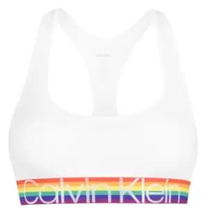 Calvin Klein Calvin Rainbow Bralette - White