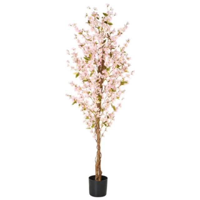 Beliani Artificial Plant Sakura 185cm Pink