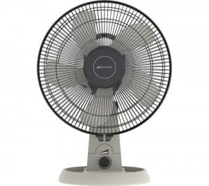 BIONAIRE High Performance 12" Desk Fan - Grey