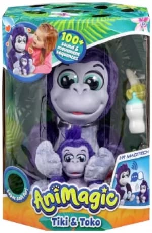 Animagic Tiki and Toko Gorillas