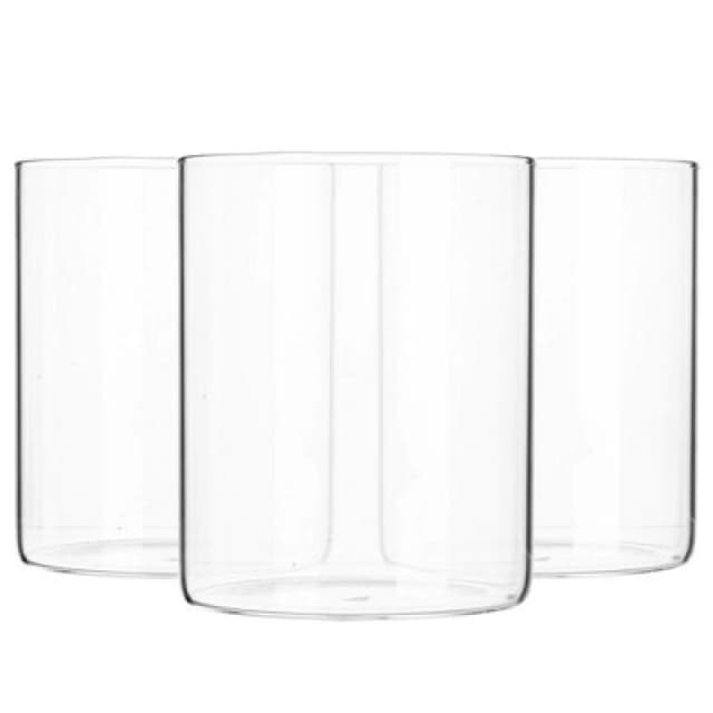 Argon Tableware Scandi Storage Jars 750ml Pack of 3 Clear