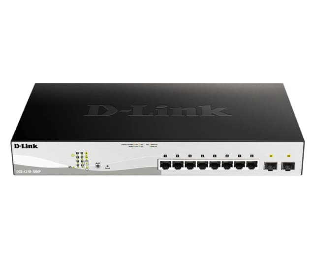 D-Link DGS-1210-10MP Managed L2 Gigabit Ethernet (10/100/1000) Power o