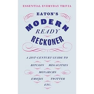 Eatons Modern Ready Reckoner Essential Everyday Trivia Hardback 2018