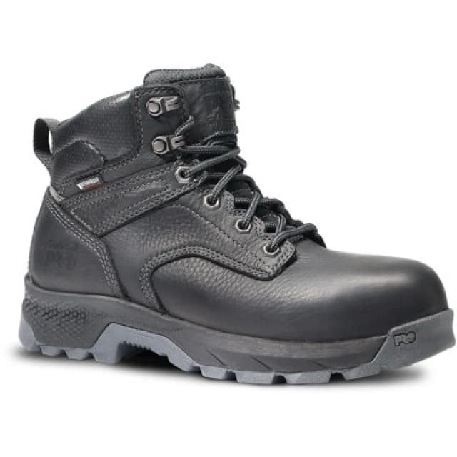 Timberland Pro Womens Titan 6" Safety Boot in Black Size: 4 Black Female 4