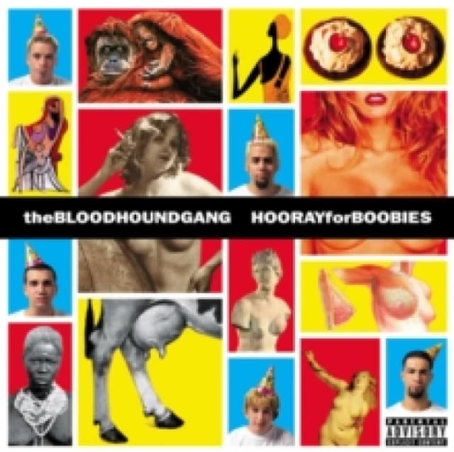 The Bloodhound Gang Hooray For Boobies - Blue & Yellow Splatter Vinyl 25th Anniversary Edition - Sealed 2024 UK 2-LP vinyl set 602488515382