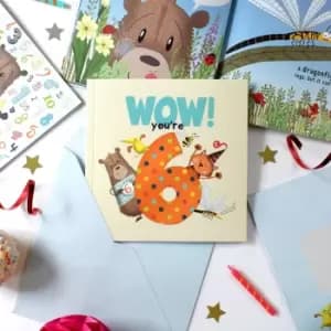 Wow You're Six! A Birthday Book You Can Send As A Card