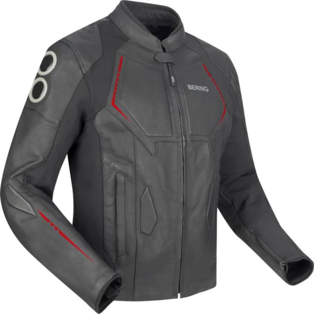 Bering Radial Jacket Black Red Size S