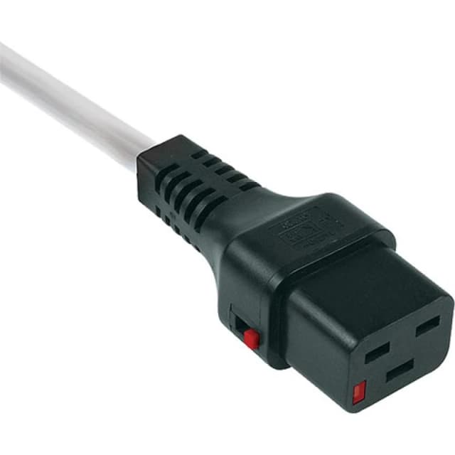 Scolm 1M C20-C19 Lck Wh PVC 1.5MM