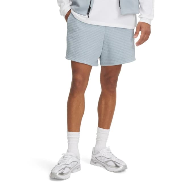 Under Armour Mens Fleece Performance Gym Shorts Blue male S