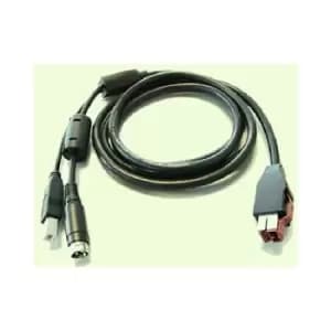 HP Powered USB Y Cable. Product colour: Black