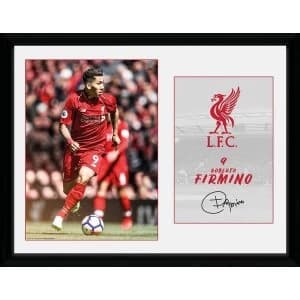 Liverpool Firmino 18/19 Framed Collector Print