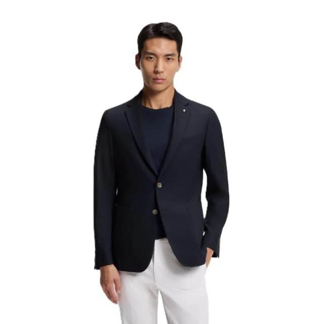 Boss Mens C Hanry Formal Jacket Dark Blue male 38 (48)