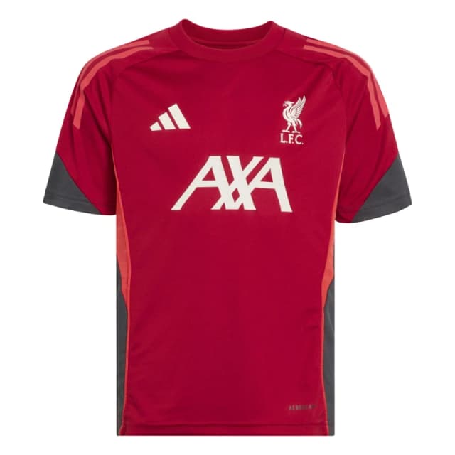 adidas Kids Liverpool Short Sleeve T-Shirt Red/White unisex 7-8 Years