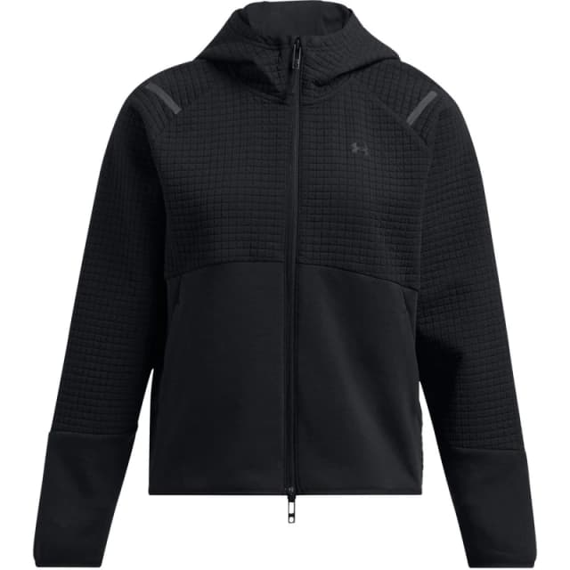 Under Armour Womens Full-Zip Unstop Hoodie Black female 10 (S)