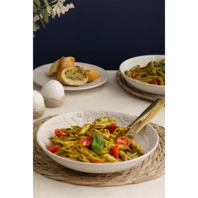 Price & Kensington Price & Kensington 4 Acorn Pasta Bowls White - Price & Kensington White HR92901