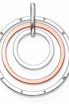 Thomas Sabo Jewellery Glam & Soul Circles Pendant JEWEL PE656-415-12