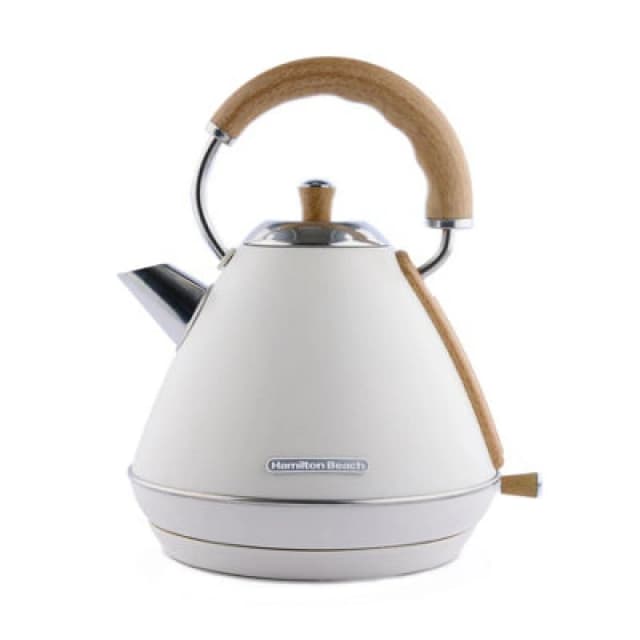 Hamilton Beach, Scandi Pyramid Electric Kettle, Matte Cream, 1.7L, Hbk02Mc