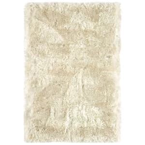 Asiatic Plush Shaggy Rug - 140 x 200cm - Pearl