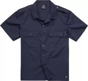 Brandit Ripstop 1/2 Sleeve Short-sleeved Shirt navy