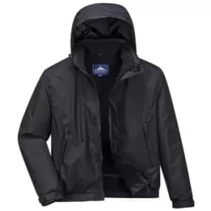 S503BKRL - sz l Calais Breathable Bomber Jacket - Black - Black - Portwest
