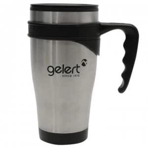 Gelert 450ml Travel Mug - Brushed