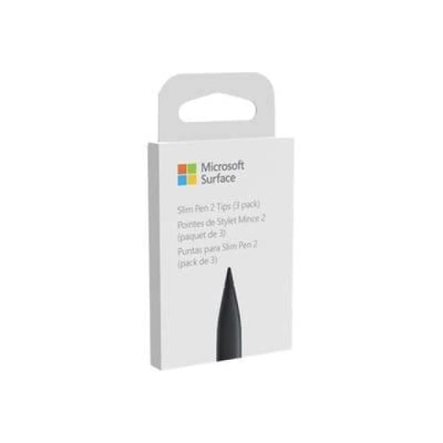 Microsoft Srfc Slim Pen - 2 Tips SC XZ/NL/FR/DE Hdwr Black