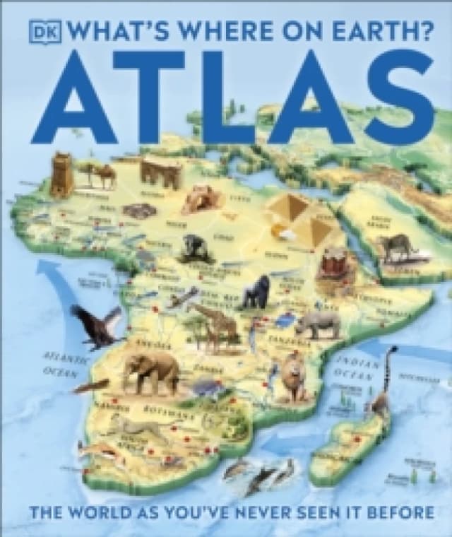 What's Where on Earth? Atlas : The World as You've Never Seen It Before! Hardback