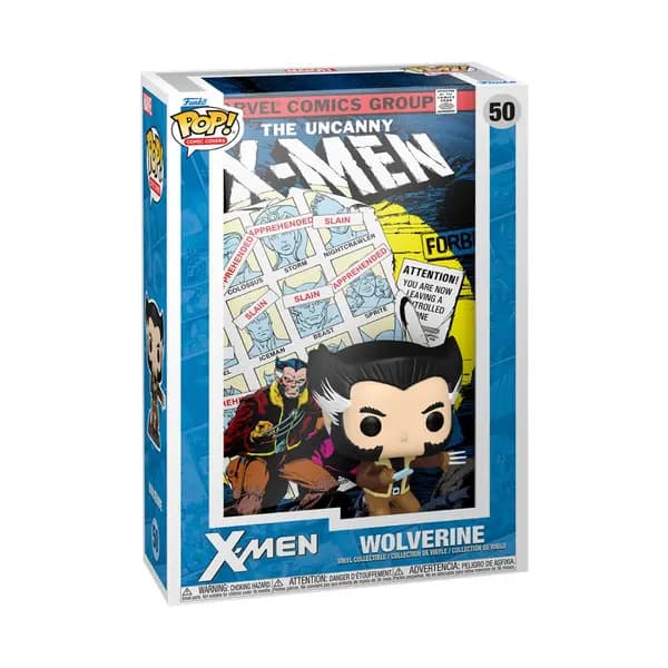 X-Men Wolverine (Pop! Comic Covers) Vinyl Figurine 50 Funko Pop! multicolour Onesize Unisex