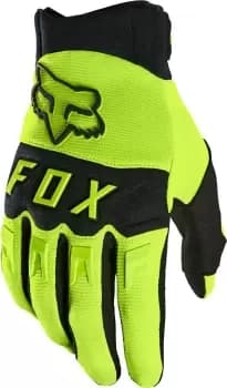 FOX Dirtpaw Motocross Gloves, black-yellow Size M black-yellow, Size M