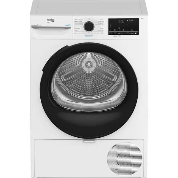 Beko SteamCure BM3T3833W 8KG Heat Pump Tumble Dryer