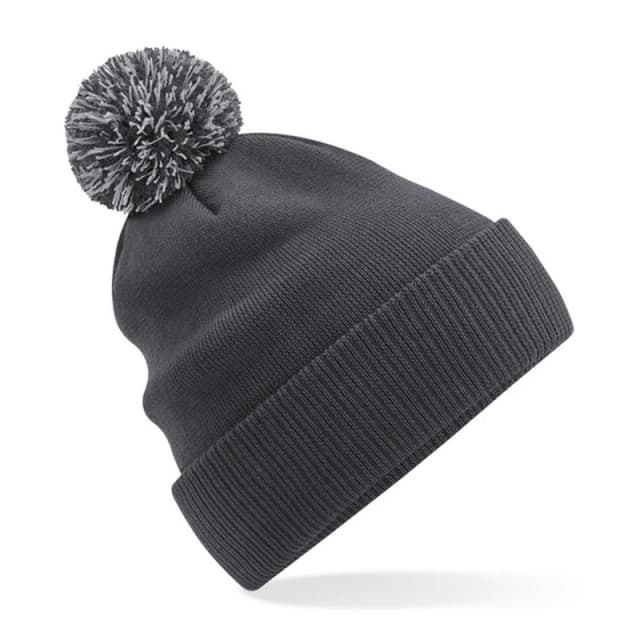 Beechfield Beechfield Men Snowstar Beanie in Grey Grey One Size Male 5063238203358
