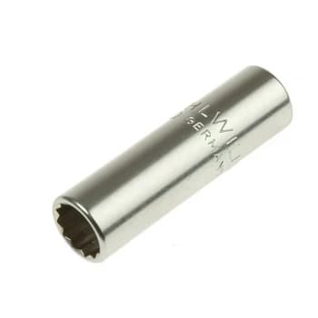 Stahlwille 1/4" Drive Extra Deep Bi Hexagon Socket Imperial 1/4" 5/16"