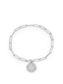 Olivia Burton Bejewelled Classics Bejewelled Classics Disc Chain Bracelet Silver