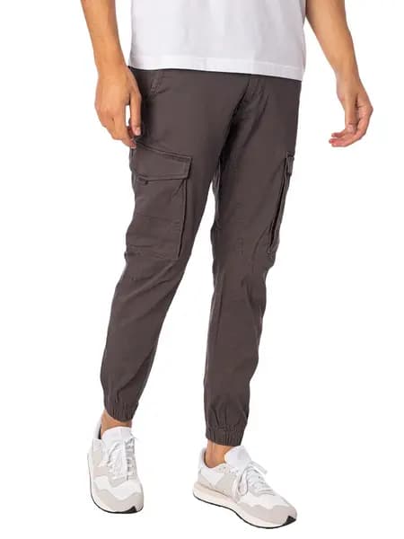 Jack & Jones Charcoal / Asphalt Paul Flake Akm 542 Cargo Pants Charcoal Male 28R 90798UK