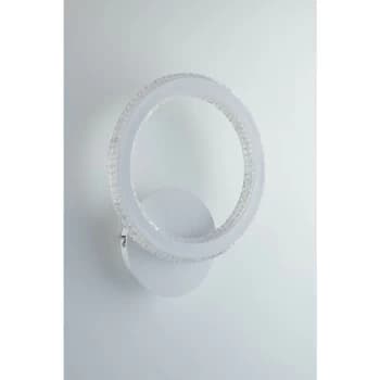 Fan Europe Lighting - Fan Europe Luce_Ambiente_Design - Integrated LED Circular Crystal Wall Lamp, 4000K