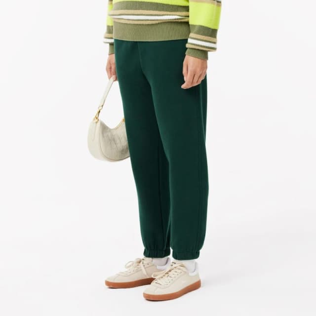 Lacoste Piqu Sweatpants Green female 8