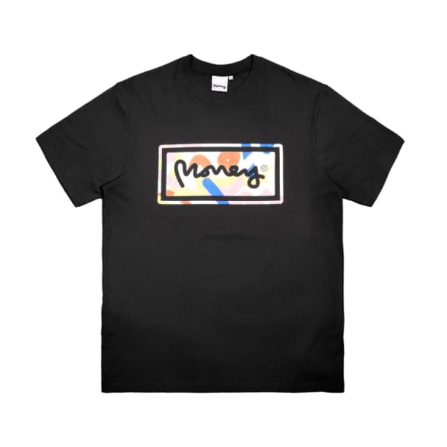 Money 5-Pack Sig Camo Print T-Shirts Black/White/Gry male Small