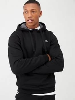 Lacoste Classic Overhead Hoodie - Black