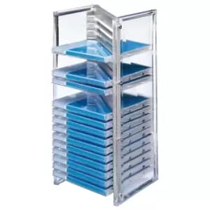 Hama Nexus CD & Office Rack 20 Silver