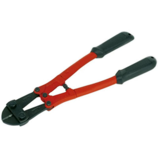 Loops 350mm Bolt Cropper - 7mm Jaw Capacity - Chromoly Steel Jaws - Rubber Grips Metallics