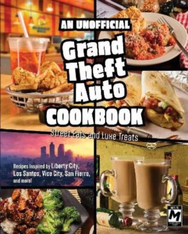 The Unofficial Grand Theft Auto Cookbook. Hardback. By Rick Barba Books