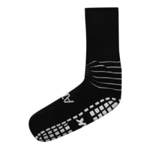 Atak C Grip Mid Sock Senior - Black