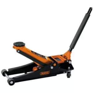 Draper 70942 Low Entry Trolley Jack (2.25 tonne) Orange