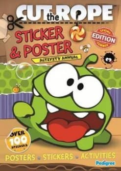 Cut the Rope Sticker and Poster Activity Annual 2013 Paperback