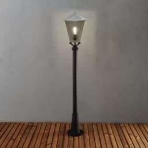 Benu Outdoor Classic Galvanised Steel Bollard Lantern, IP23
