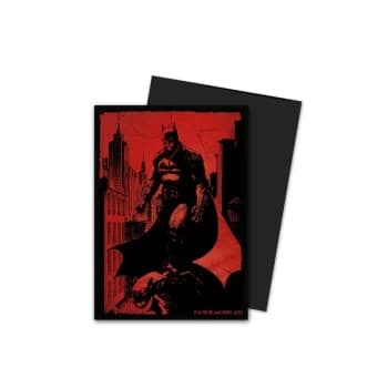 WM100 Matte Black Art Standard Sleeves - The Batman (Pack of 100)
