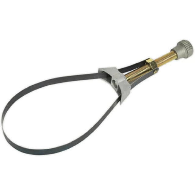 Loops Oil Filter Band Wrench - Heavy Duty Cast Body - 105mm to 155mm - Control Knob Multi