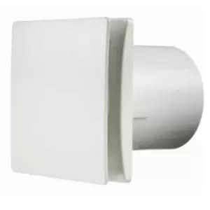 Manrose 100mm (4inch.) Bathroom Extractror Fan with Integral Timer - DECO100TW