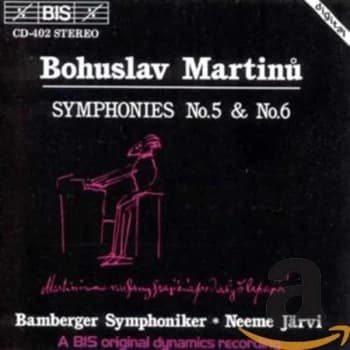 Bohuslav Martinu - Symphonies Nos. 5 and 6 (Jarvi, Bamberger Symphoniker) CD