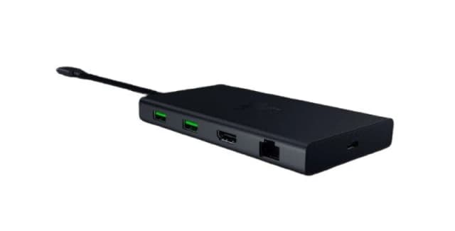 Razer Razer USB-C Dock Wired USB 3.2 Gen 1 (3.1 Gen 1) Type-C Black RC21-02250100-R3M1